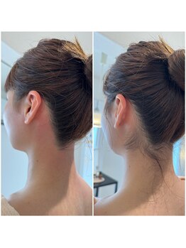 シュク(SHUKU)/首長見え × 素肌トーンアップ