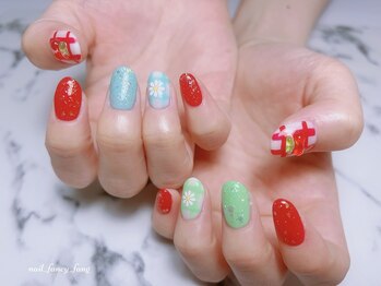ネイル ファンシーファング(nail_fancy_fang)/定額 さくらんぼネイル