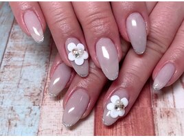 お花ネイル