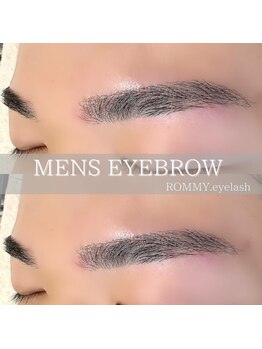 ロミー 本厚木店(ROMMY)/メンズ 眉スタイリング