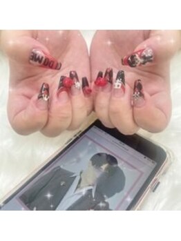 プリュム(Plume)/3D/推しネイル/キャラクター