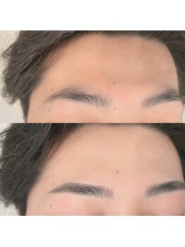 クレスト 大阪 天王寺(crest)/メンズ眉WAXスタイリング