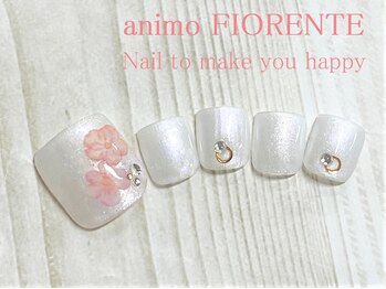 アニモ フィオレンテ せんげん台西口店(animo FIORENTE)/【定額フットネイル】¥8500