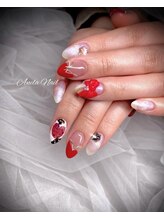 アネラネイル(Anela Nail)/ジェルアート10本＋3dアート