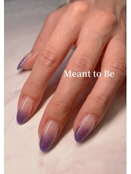 メント トゥ ビー(Meant to Be)/☆ラメグラデーション☆