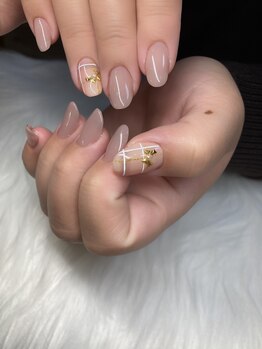 サフィールネイルサフィールネイル(Saphir nail)/ガーリーチェック