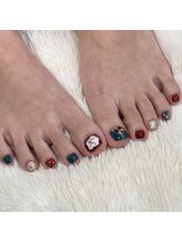 インプレス 鶴見店(Impress)/雪だるまネイル