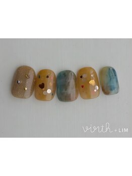 ショートネイルデザインが豊富