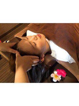 ヘッドスパで癒されたい