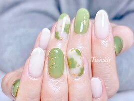 こだわりアートのseasonネイル