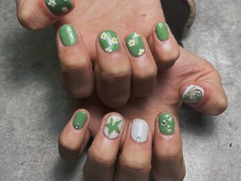 オムネイル 渋谷(HOMME NAIL)/定額デザイン ¥7.100