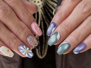 レアネイル(Lea nail)の写真/パラジェル×フィルインで浮きにくく、美フォルムな仕上がりに◎シンプル～ニュアンスまで幅広く対応！