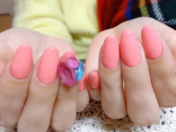 アミュリー ネイル アトリエ(Amury nail atelier)/ビジュー ストーン ピンク