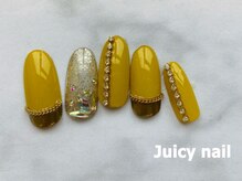 ジューシーネイル 大橋店(Juicy nail)/イエローネイル