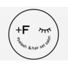 プラスエフ(+F)ロゴ