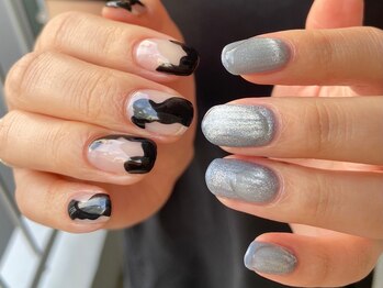 ニコルネイル(nicole nail)/paragel/nuance.