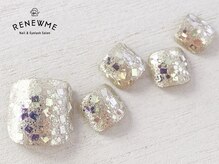 レニューム 1号店(RENEWME)/Foot☆ミラーホロミックスフット