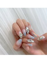 ロクサンサン(633)/ブルーワンホンネイル