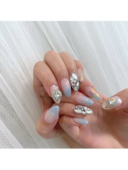 ロクサンサン(633)/ブルーワンホンネイル