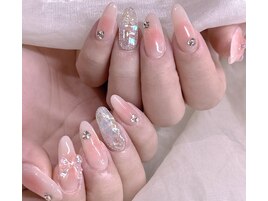 チーク氷ネイル