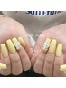 【チップ】チップ長さ出し2本埋め尽くし／2本大きいパーツ