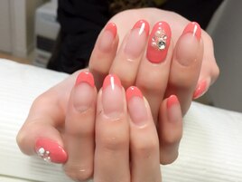 フレンチ＋ワンポイント
