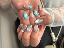 ティンク(Tink)/手書きネイル　マグネットネイル