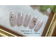 ユウコネイルズアンドエステティック ラ デェス(Yuko Nails & Esthetic La Deesse)/ゴールドコース （定額制）¥8000
