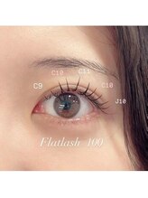 セロン アイラッシュ 祐天寺(CERRONE)/フラットラッシュ100本★