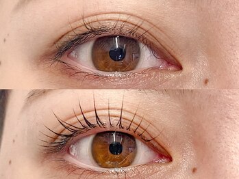 アイブロウドット 大宮(iBROW.)/ラッシュリフト before→After