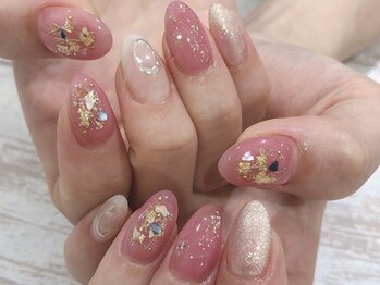 プラス セカンド(Plus 2nd)/金箔ラメアート