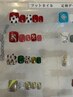 【フットネイル】定額デザインフットネイル￥12500