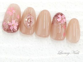 キラキラ*桜Nail