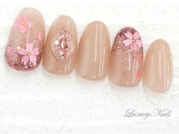 キラキラ*桜Nail