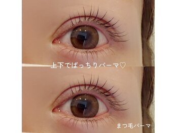 アイラッシュ ティアム(Eyelash Tiam)/上下まつ毛パーマ