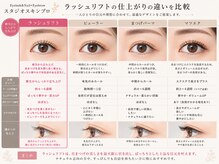 スタジオ スキンプロ(STUDIO SKINPRO)/ラッシュリフトは立ち上げが人気