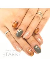 スターリー(STARRY)/べっ甲　ラメ　ワンカラー