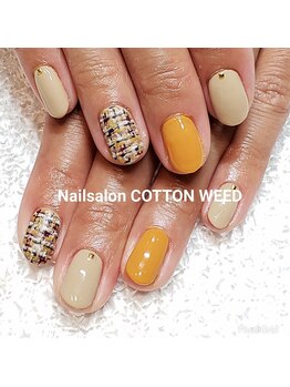 ネイルサロン コットンウィード(Nail Salon COTTON WEED)/ツイードネイル