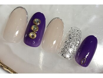 ヨガ アンド リラクゼーション からだの恵み 安城サロン/大人可愛い定額デザインネイル