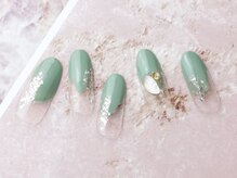 ネイルサロン ラグゼ(Nail salon Luxe)/塗りかけネイル