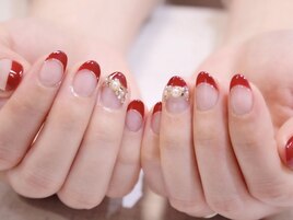 ＊ビジューリボン＊フレンチ＊