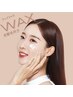 【ダブル顔脱毛】フェイシャルWAX＋光脱毛＋ジェリーマスク