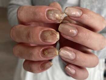 リノ 大阪本町店(lino)/ニュアンスネイル【10.14】