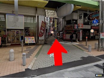 ヘイリーブロウ 三宮店/【3】道案内