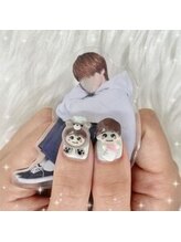 プリュム(Plume)/3D/推しネイル/キャラクター