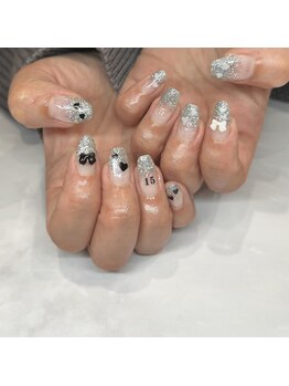 エーナイン イオンモール三川店/ラメグラハートホロ♪