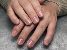 オムネイル 渋谷(HOMME NAIL)/クリアジェル ¥4.400