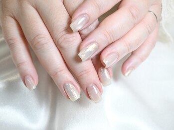 silk aurora nail