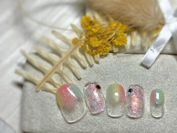 ブレス 仙台駅前本店(BLESS)/カラフルPOPな韓国風ネイル！