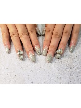 長さ出しのできるサロン